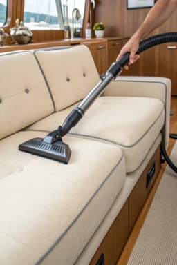 Detalle de una aspiradora que destaca por su diseño ergonómico y funcionalidad. Primer plano de una aspiradora moderna en un ambiente doméstico.